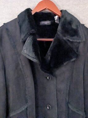 Plus Size Never Worn Context Woman Faux Suede Jacket 2-3X